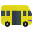 Ícone de caravanas e visitantes